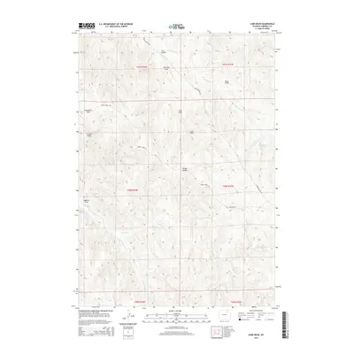 2015 Map of Carr Draw, 2015 Print