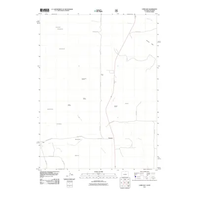 2011 Map of Carr East, 2011 Print