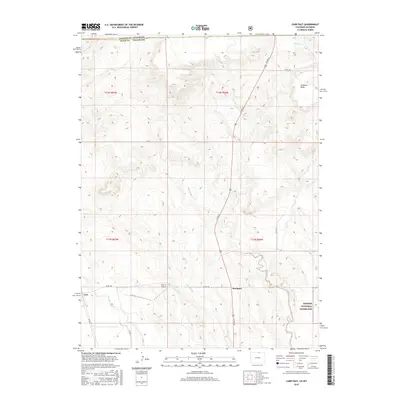 2016 Map of Carr East, 2016 Print