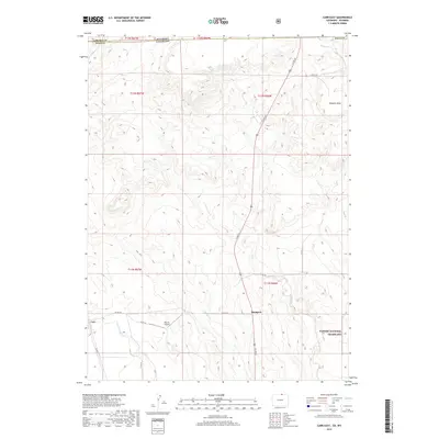 2019 Map of Carr East, 2019 Print