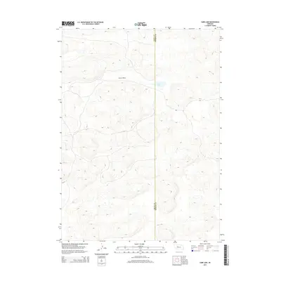2014 Map of Carr Lake, 2014 Print