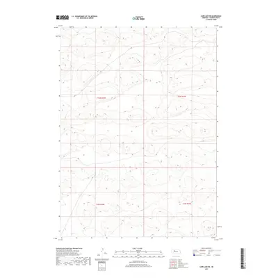 2017 Map of Carr Lake NE, 2017 Print