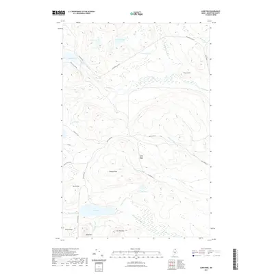 2021 Map of Carr Pond, 2021 Print