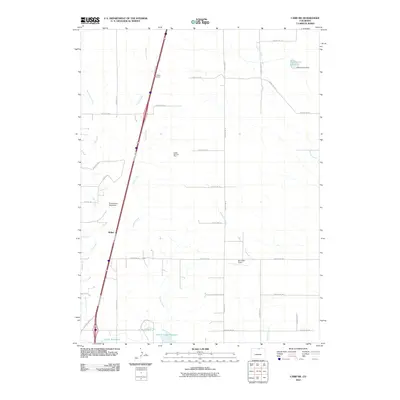 2010 Map of Carr SW, 2010 Print