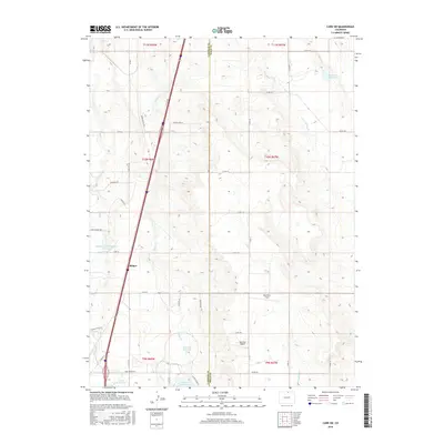 2016 Map of Carr SW, 2016 Print
