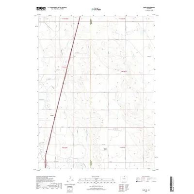 2019 Map of Carr SW, 2019 Print