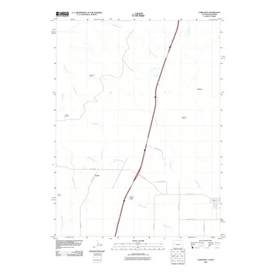 2010 Map of Carr West, 2010 Print