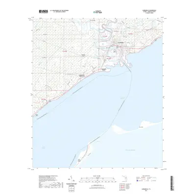2021 Map of Carrabelle, 2021 Print