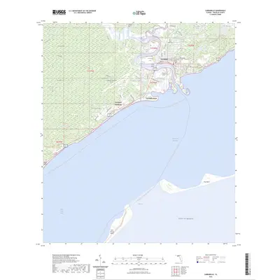 2024 Map of Carrabelle, 2024 Print