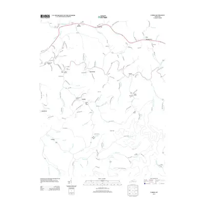 2013 Map of Carrie, 2013 Print