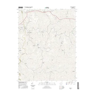 2016 Map of Carrie, 2016 Print