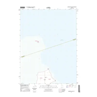 2017 Map of Carrington Island, 2017 Print