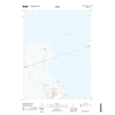 2020 Map of Carrington Island, 2020 Print