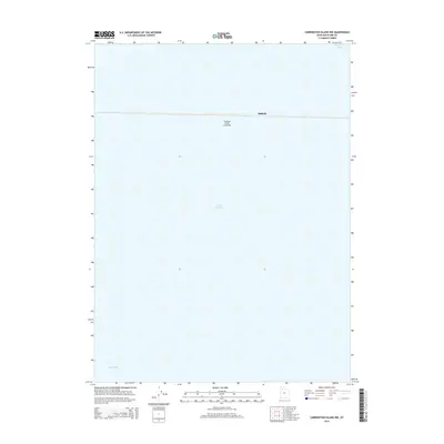 2014 Map of Carrington Island NW, 2014 Print