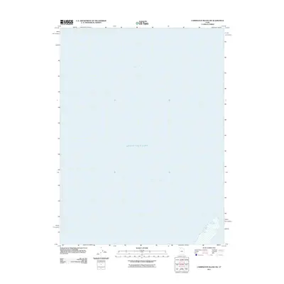 2011 Map of Carrington Island SW, 2011 Print