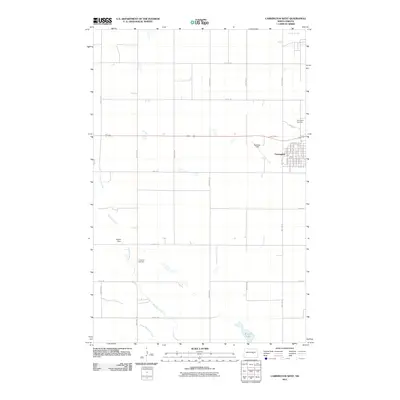 2011 Map of Carrington West, 2011 Print