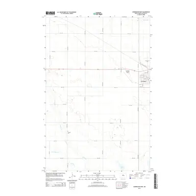 2014 Map of Carrington West, 2014 Print