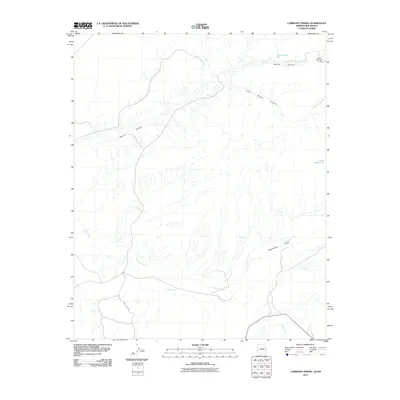 2011 Map of Carrisito Spring, 2011 Print