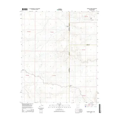 2014 Map of Carrisito Spring, 2014 Print