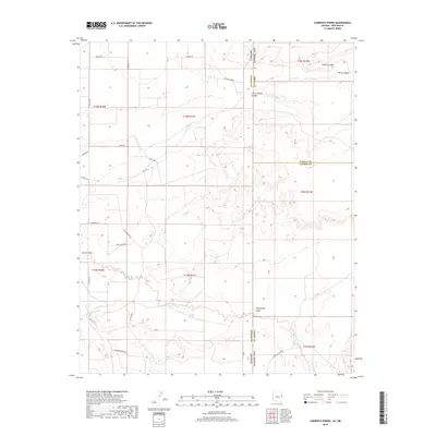 2018 Map of Carrisito Spring, 2018 Print