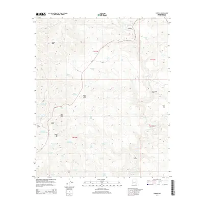 2014 Map of Carrizo, 2014 Print
