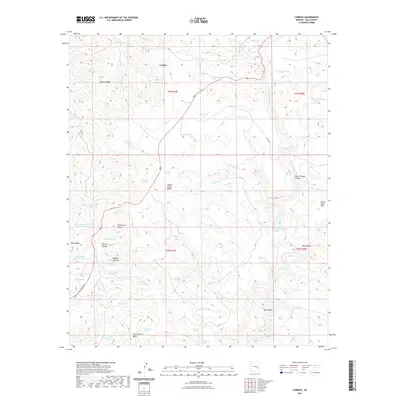 2021 Map of Carrizo, 2021 Print