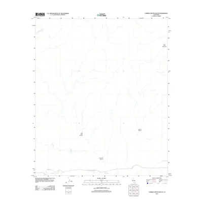 2012 Map of Carrizo Mountain NE, 2012 Print