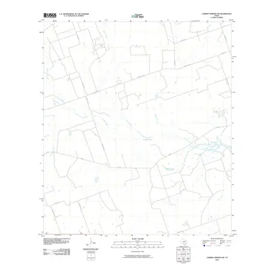 2010 Map of Carrizo Springs NW, 2010 Print