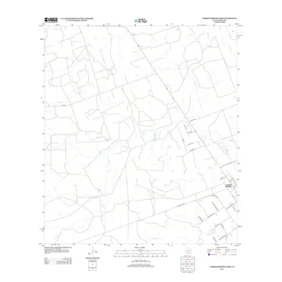2013 Map of Carrizo Springs West, 2013 Print