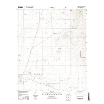2013 Map of Carrizozo East, 2013 Print