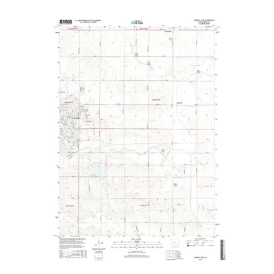 2015 Map of Carroll East, 2015 Print