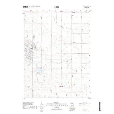 2018 Map of Carroll East, 2018 Print