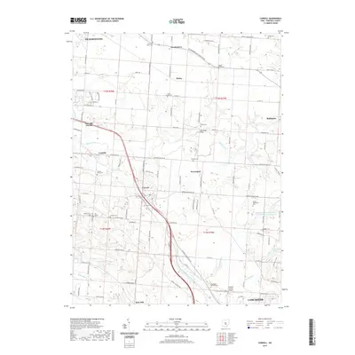 2019 Map of Carroll, 2019 Print