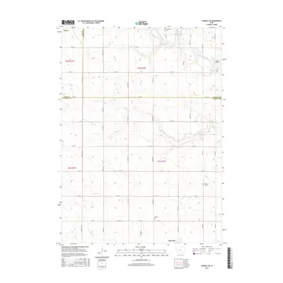 2015 Map of Carroll NE, 2015 Print