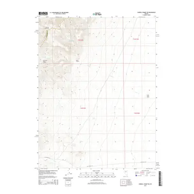 2015 Map of Carroll Summit NE, 2015 Print