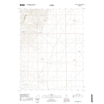 2018 Map of Carroll Summit NE, 2018 Print