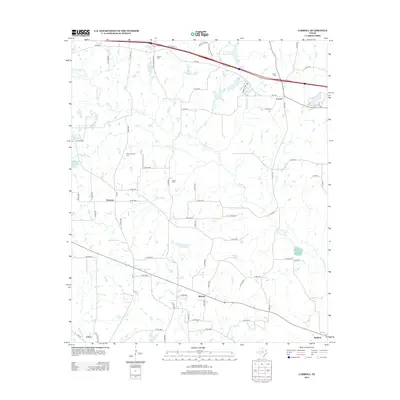 2013 Map of Carroll, 2013 Print