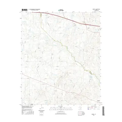 2016 Map of Carroll, 2016 Print