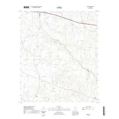 2019 Map of Carroll, 2019 Print