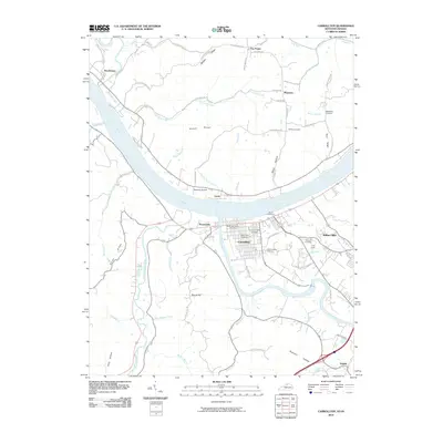 2010 Map of Carrollton, 2010 Print