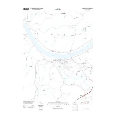 2013 Map of Carrollton, 2013 Print