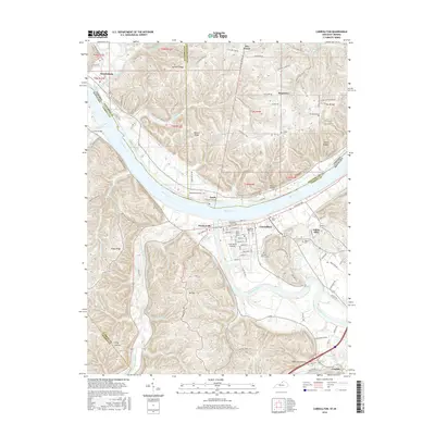 2016 Map of Carrollton, 2016 Print