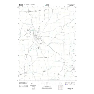 2010 Map of Carrollton, 2010 Print