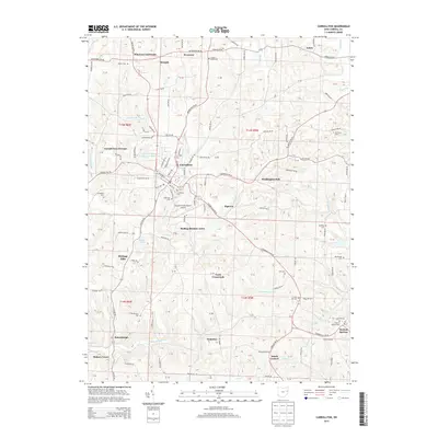 2013 Map of Carrollton, 2013 Print