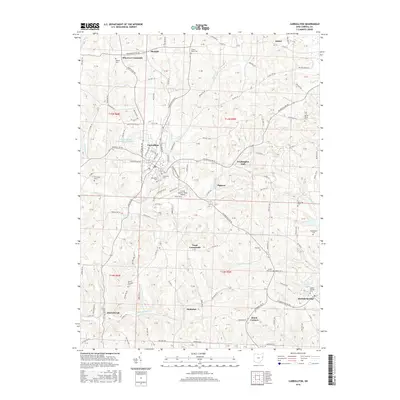 2016 Map of Carrollton, 2016 Print