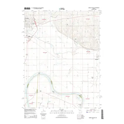 2015 Map of Carrollton East, 2015 Print