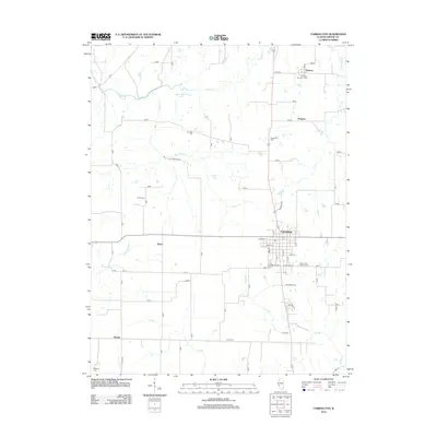 2012 Map of Carrollton, 2012 Print