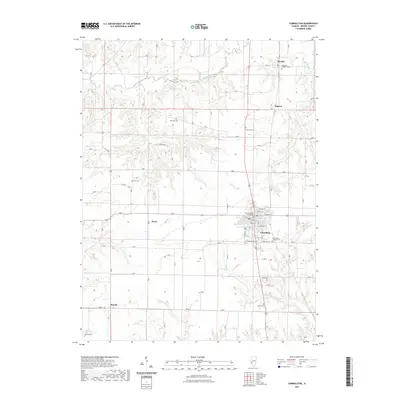 2021 Map of Carrollton, 2021 Print