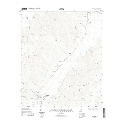 2014 Map of Carrollton, 2014 Print