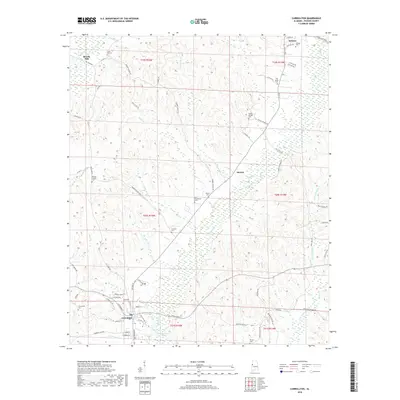 2018 Map of Carrollton, 2018 Print